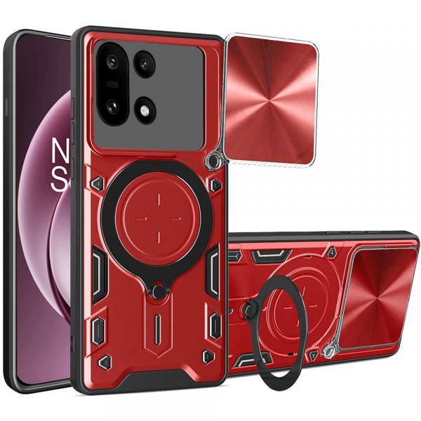 Husa pentru OnePlus 15, Techsuit, CamGuard Pro, Rosie