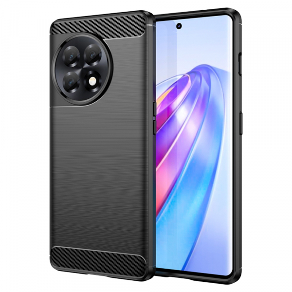 Husa pentru OnePlus Ace 2 / 11R, Techsuit, Carbon, Neagra