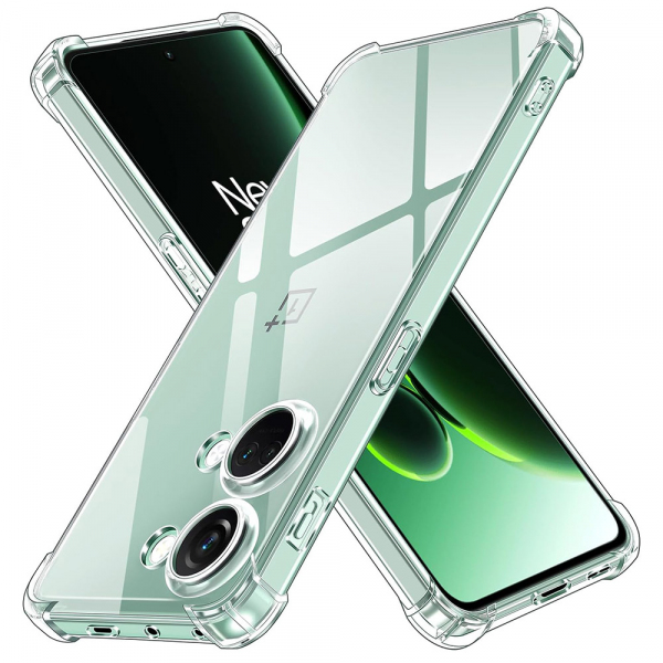 Husa pentru OnePlus Nord 3, Techsuit, Shockproof Clear, Transparenta