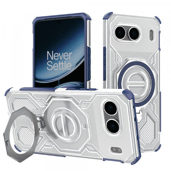 Husa pentru OnePlus Nord 4, Techsuit, Carbon Shield Pro, Albastra