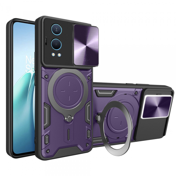 Husa pentru OnePlus Nord CE4 Lite, Techsuit, CamGuard Pro, Mov