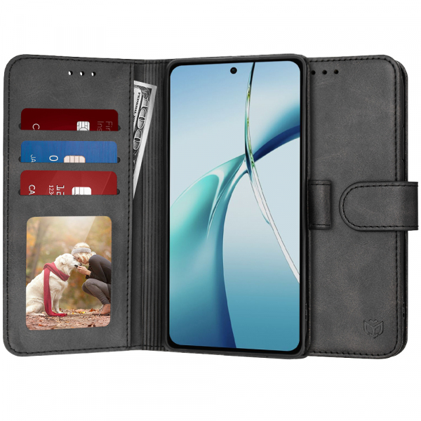 Husa pentru OnePlus Nord CE4 Lite, Techsuit, Diary Book, Neagra