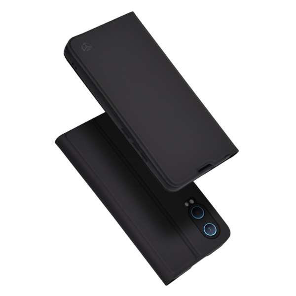 Husa pentru OnePlus Nord CE4 Lite, Techsuit, Magskin Book, Neagra