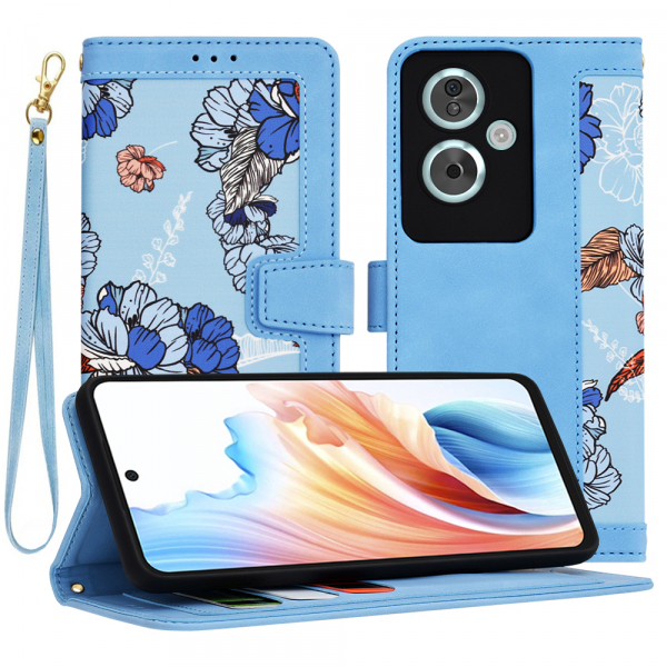 Husa pentru OnePlus Nord N30 SE / Oppo A79, Techsuit, FlipCraft, Bleu