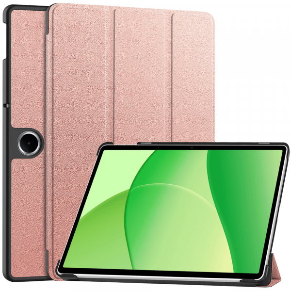 Husa pentru OnePlus Pad Lite / Oppo Pad SE, Techsuit, FoldPro, Roz Aurie