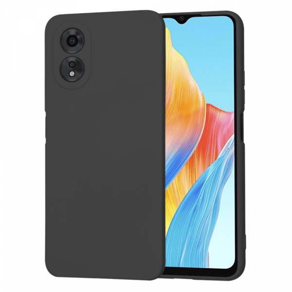 Husa pentru Oppo A18 / A38, Techsuit, SoftFlex, Neagra