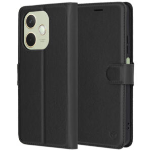 Husa pentru Oppo A5 Pro 4G / A5 Pro, Techsuit, Leather Folio, Neagra