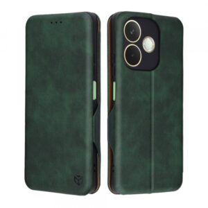 Husa pentru Oppo A5 Pro 4G / A5 Pro, Techsuit, Safe Wallet Plus, Verde
