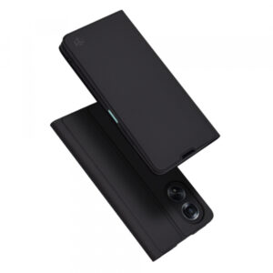 Husa pentru Oppo A58 4G, Techsuit, Magskin Book, Neagra