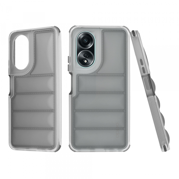 Husa pentru Oppo A58 4G, Techsuit, Wave Shield, Neagra