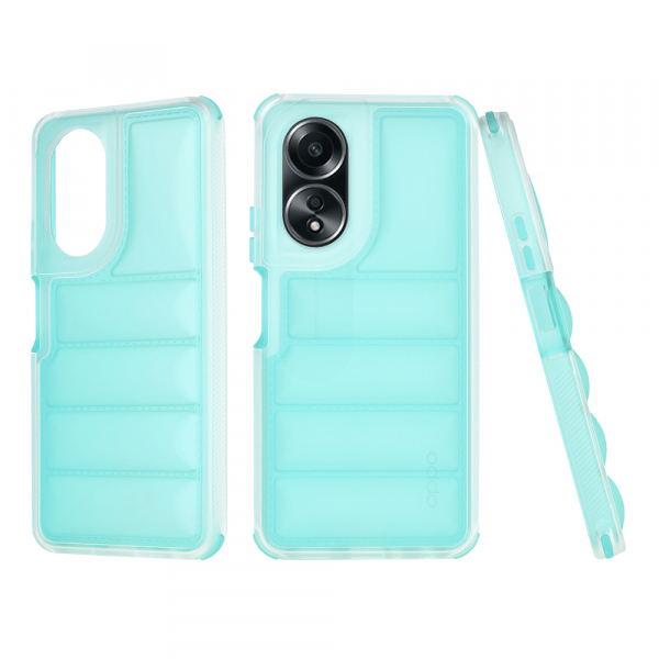 Husa pentru Oppo A58 4G, Techsuit, Wave Shield, Turcoaz