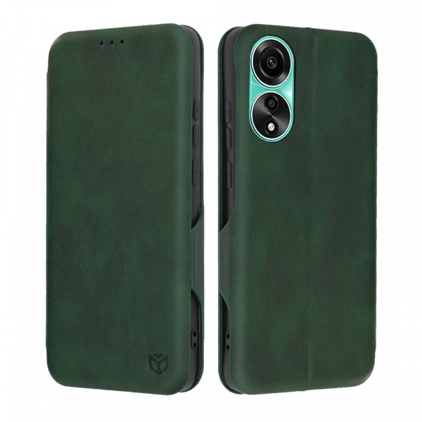 Husa pentru Oppo A78 4G, Techsuit, Safe Wallet Plus, Verde