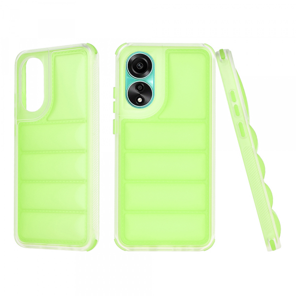 Husa pentru Oppo A78 4G, Techsuit, Wave Shield, Verde