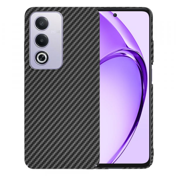 Husa pentru Oppo A80, Techsuit, Carbonite FiberShell, Neagra
