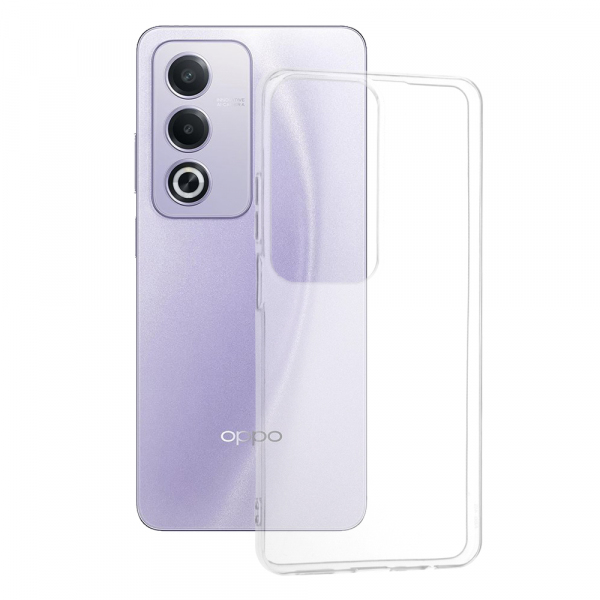 Husa pentru Oppo A80, Techsuit, Clear Big Lens Hole, Transparenta
