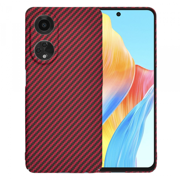 Husa pentru Oppo A98, Techsuit, Carbonite FiberShell, Rosie