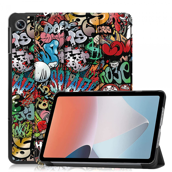 Husa pentru Oppo Pad Air, Techsuit, FoldPro Urban Vibe, Multicolor