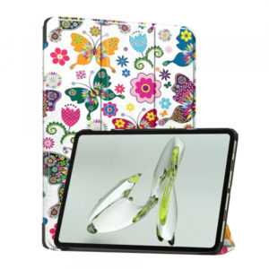 Husa pentru Oppo Pad Air2 / Pad Neo / Pad Go, Techsuit, FoldPro Butterfly, Multicolor