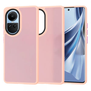 Husa pentru Oppo Reno10 / Reno10 Pro, Techsuit, HaloFrost, Roz