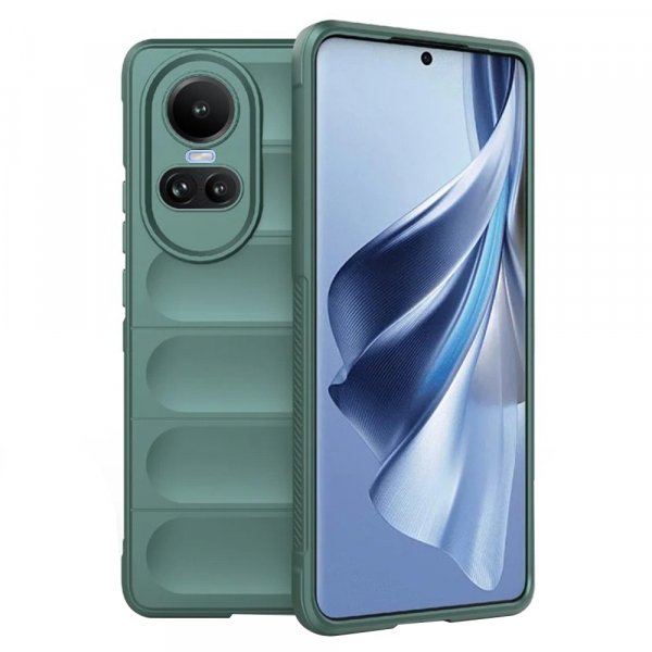 Husa pentru Oppo Reno10 / Reno10 Pro, Techsuit, Magic Shield, Verde