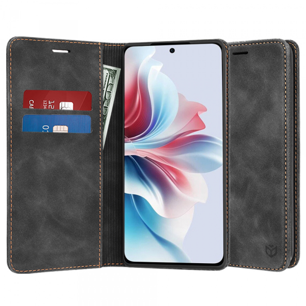 Husa pentru Oppo Reno11 F, Techsuit, Confy, Neagra