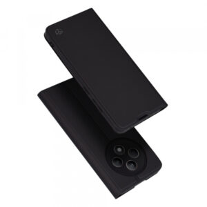 Husa pentru Oppo Reno12 FS 5G / Reno12 FS 4G / Reno12 F 4G / Reno12 F, Techsuit, Magskin Book, Neagra