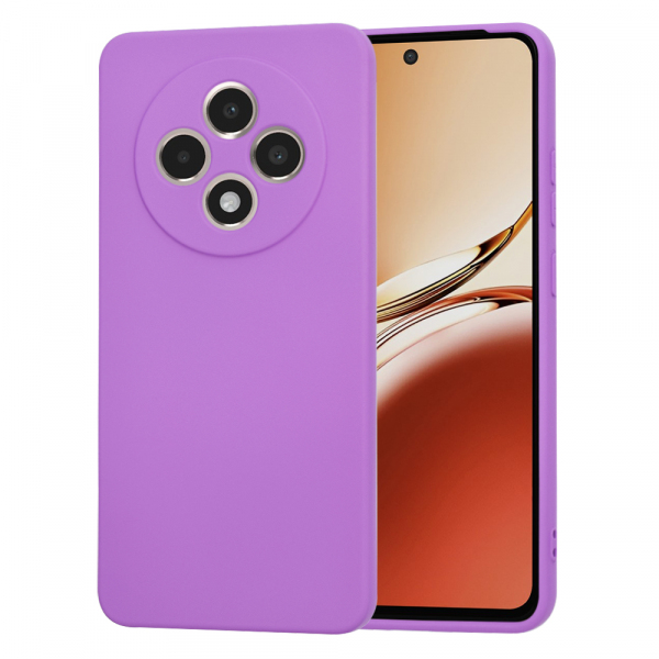 Husa pentru Oppo Reno12 FS 5G / Reno12 FS 4G / Reno12 F 4G / Reno12 F, Techsuit, SoftFlex, Mov
