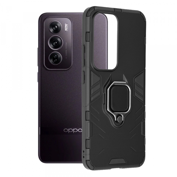 Husa pentru Oppo Reno12 Pro, Techsuit, Shield, Neagra