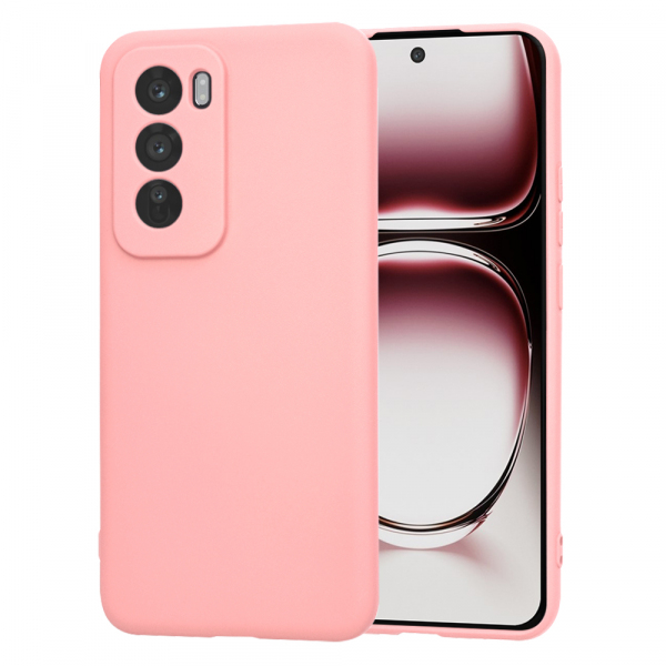 Husa pentru Oppo Reno12 Pro, Techsuit, SoftFlex, Roz Deschis