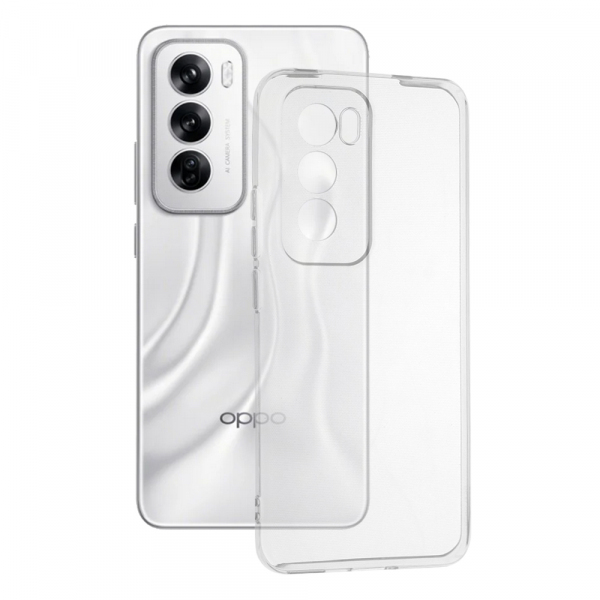 Husa pentru Oppo Reno12, Techsuit, Clear, Transparenta