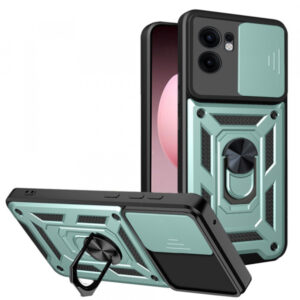 Husa pentru Oppo Reno13 FS 5G / Reno13 F 4G / Reno13 F, Techsuit, CamShield, Verde