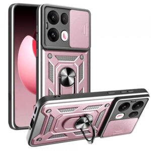 Husa pentru Oppo Reno13 Pro, Techsuit, CamShield, Roz
