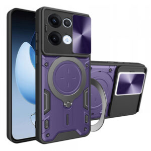 Husa pentru Oppo Reno13, Techsuit, CamGuard Pro, Mov