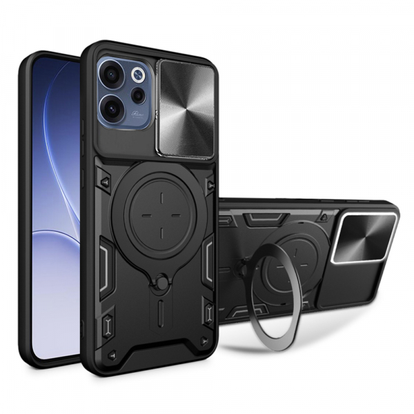 Husa pentru Oppo Reno15 FS / Reno15 F, Techsuit, CamGuard Pro, Neagra
