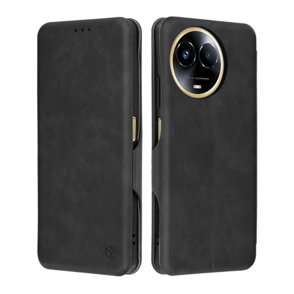 Husa pentru Realme 11 5G, Techsuit, Safe Wallet Plus, Neagra