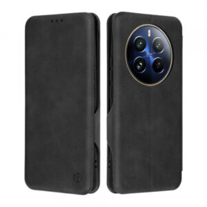 Husa pentru Realme 12 Pro / 12 Pro+, Techsuit, Safe Wallet Plus, Neagra