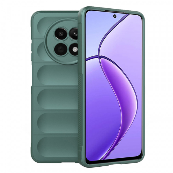 Husa pentru Realme 12x / 12, Techsuit, Magic Shield, Verde