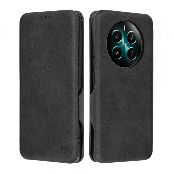 Husa pentru Realme 13 4G / 12 4G / 12+, Techsuit, Safe Wallet Plus, Neagra