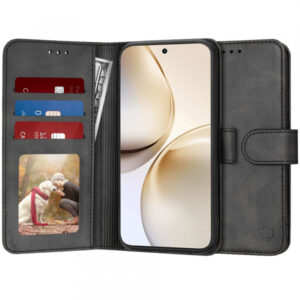 Husa pentru Realme 14 Pro+, Techsuit, Diary Book, Neagra