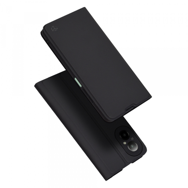 Husa pentru Realme C67 4G, Techsuit, Magskin Book, Neagra