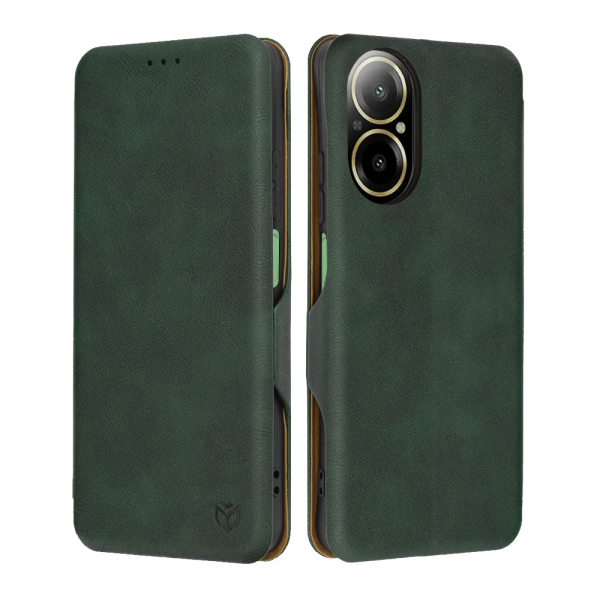 Husa pentru Realme C67 4G, Techsuit, Safe Wallet Plus, Verde