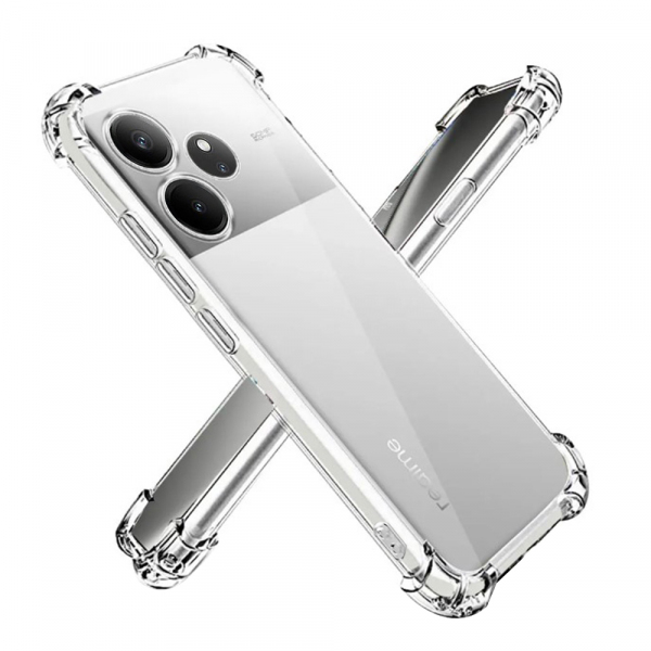 Husa pentru Realme GT 6T / GT 6, Techsuit, Shockproof Clear, Transparenta