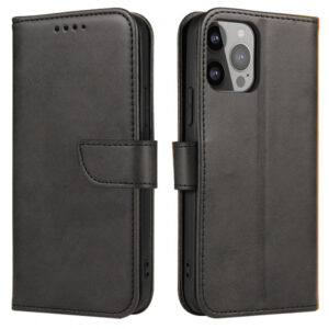 Husa pentru Samsung Galaxy A14 A145 / A14 5G A146, OEM, Smart Magnetic Flip, Neagra