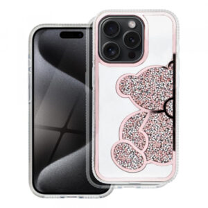Husa pentru Samsung Galaxy A15 5G A156 / A15 A155, OEM, Teddy Bear, Roz