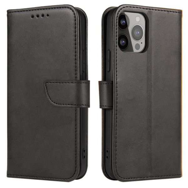 Husa pentru Samsung Galaxy A18 5G A186 / A18 4G A185 / A17 4G A175 / A17 5G A176, OEM, Marva Wallet, Neagra