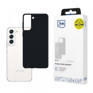 Husa pentru Samsung Galaxy S22 5G S901, 3MK, Neagra Mata