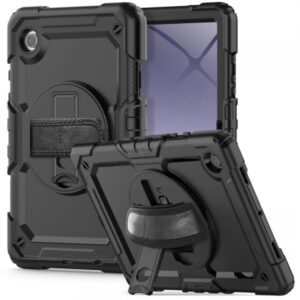 Husa pentru Samsung Galaxy Tab A11+ / Tab A9+, Tech-Protect, Solid360, Neagra