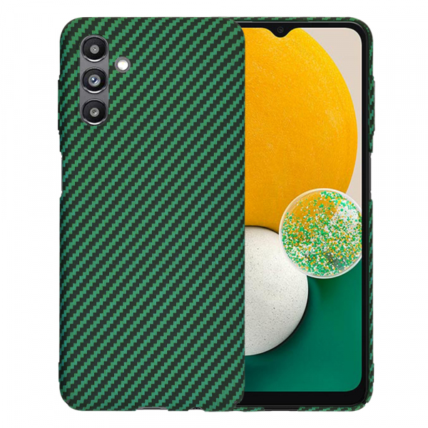Husa pentru Samsung Galaxy A04s A047 / A13 5G A136, Techsuit, Carbonite FiberShell, Verde