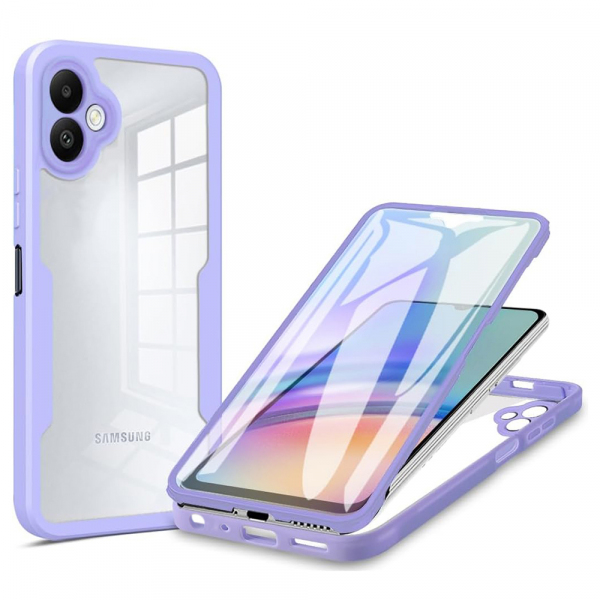 Husa pentru Samsung Galaxy A05 A055, Techsuit, ColorVerse 360, Mov