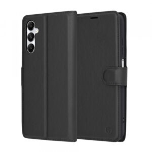 Husa pentru Samsung Galaxy A05s A057, Techsuit, Leather Folio, Neagra